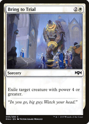 Bring to Trial [Ravnica Allegiance] 