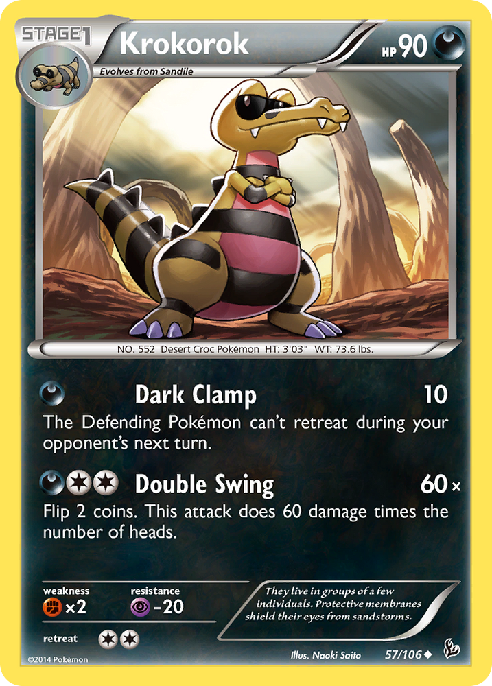 Krokorok (57/106) [XY: Flashfire] 
