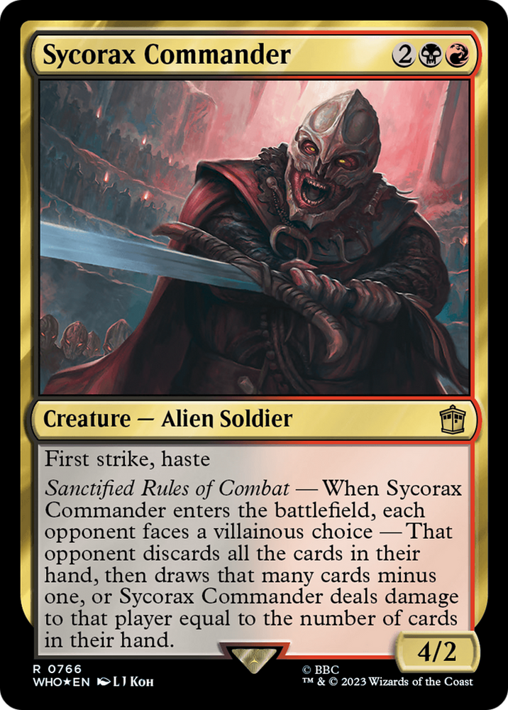 Sycorax Commander (Surge Foil) [Doctor Who] 