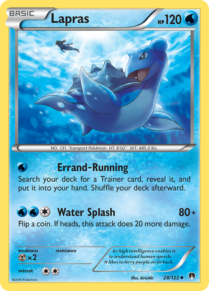 Lapras (28/122) [XY: BREAKpoint] 