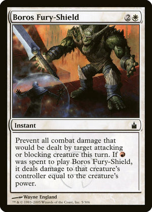 Boros Fury-Shield [Ravnica: City of Guilds] 