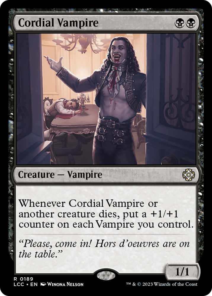 Cordial Vampire [The Lost Caverns of Ixalan Commander] 