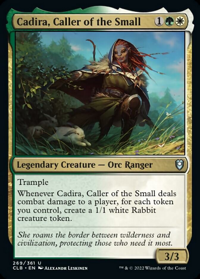 Cadira, Caller of the Small [Commander Legends: Battle for Baldur's Gate] 