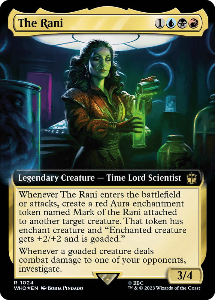 The Rani (Extended Art) (Surge Foil) [Doctor Who] 