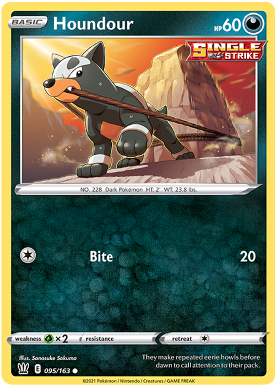 Houndour (095/163) [Sword &amp; Shield: Battle Styles] 