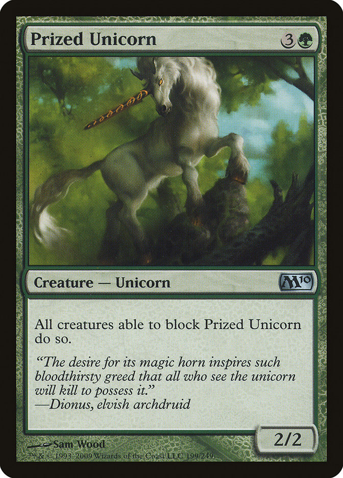 Prized Unicorn [Magic 2010] 