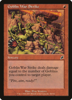 Goblin War Strike [Scourge] 