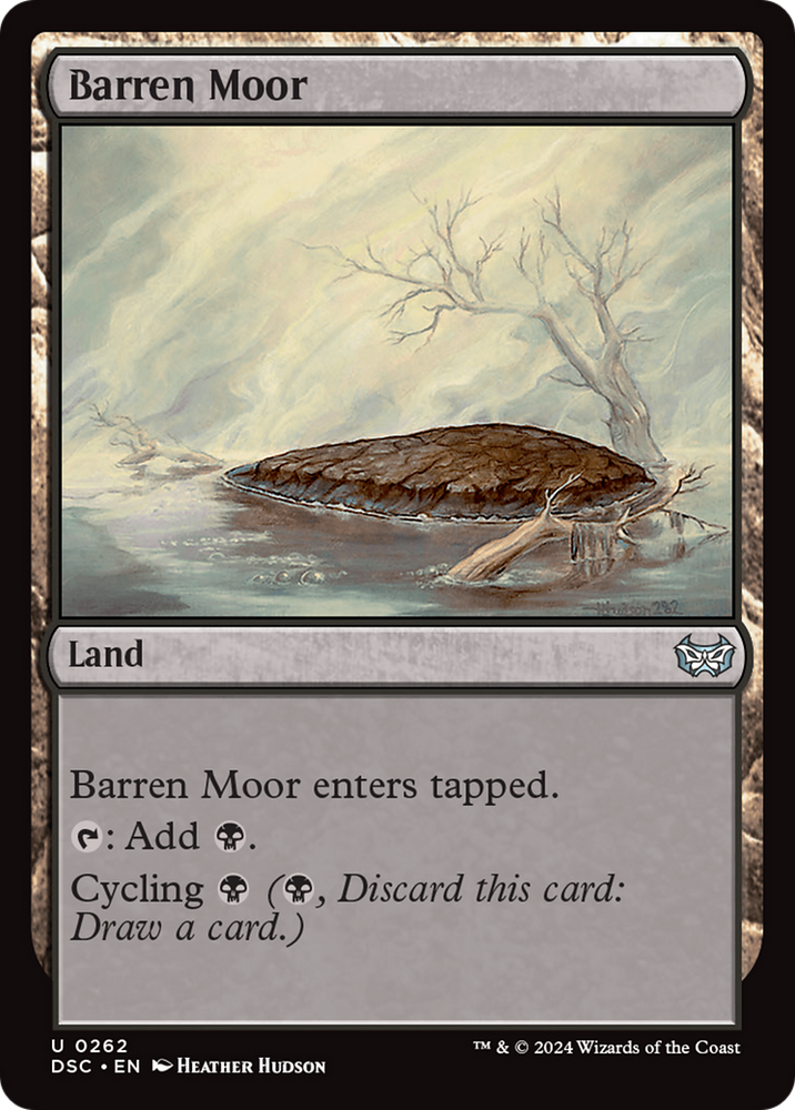 Barren Moor [Duskmourn: House of Horror Commander]