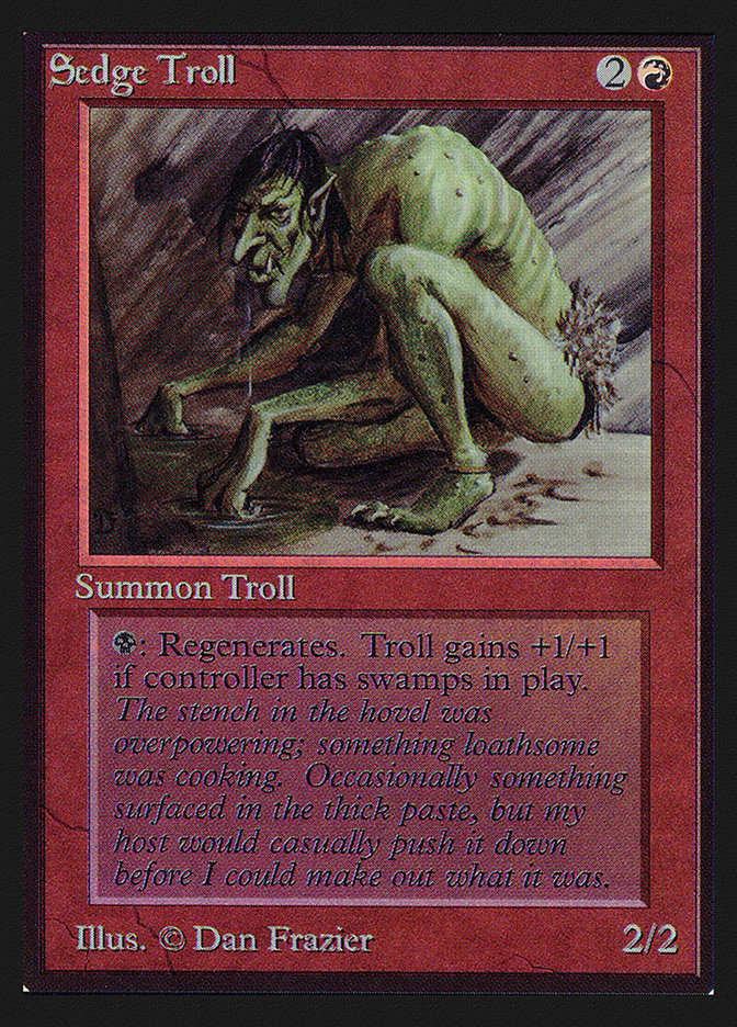 Sedge Troll [International Collectors' Edition] 