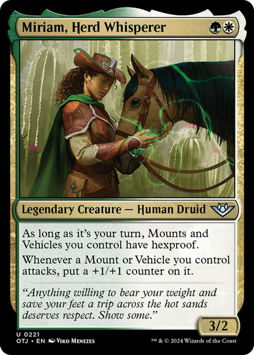 Miriam, Herd Whisperer [Outlaws of Thunder Junction] 