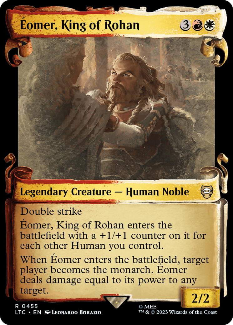 Éomer, King of Rohan [The Lord of the Rings: Tales of Middle-Earth Commander Showcase Scrolls] 