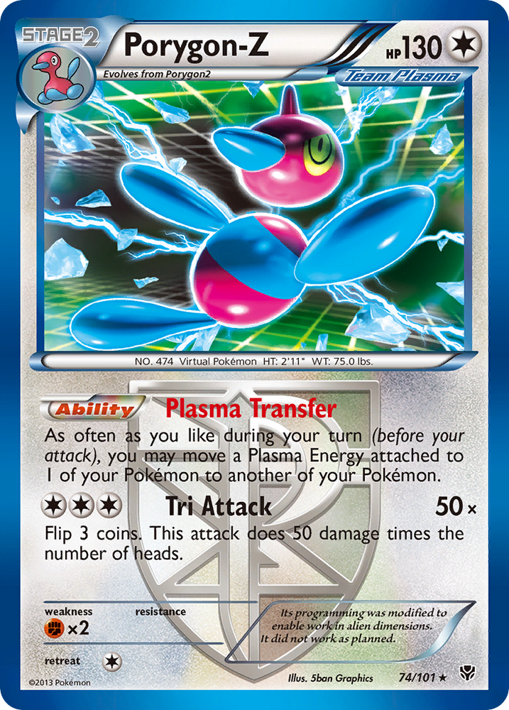 Porygon-Z (74/101) [Black &amp; White: Plasma Blast] 