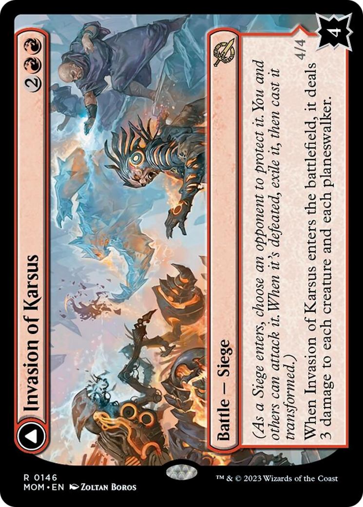 Invasion of Karsus // Refraction Elemental [March of the Machine] 