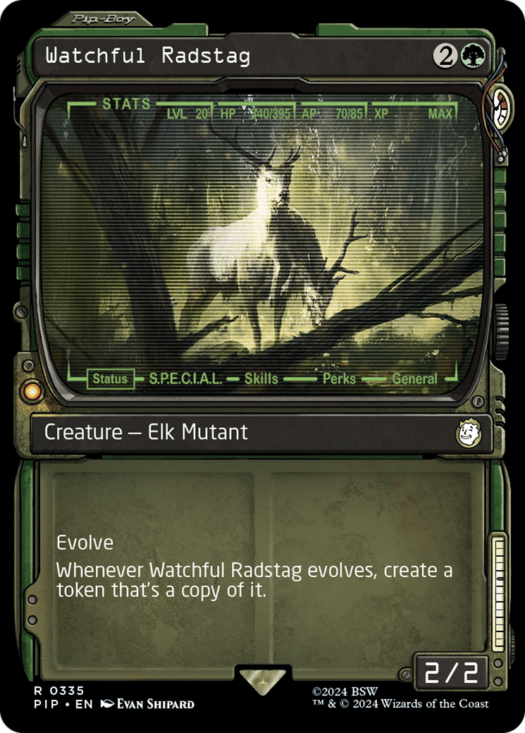 Watchful Radstag (Showcase) [Fallout] 