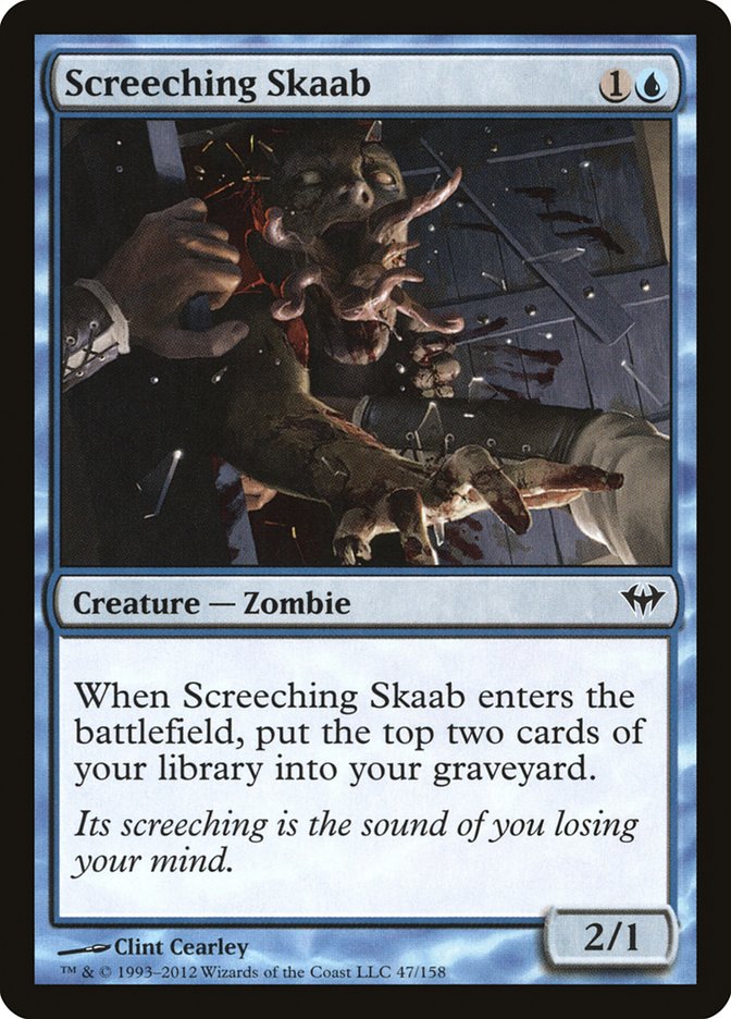 Screeching Skaab [Dark Ascension] 