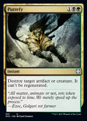 Putrefy [Kaldheim Commander] 