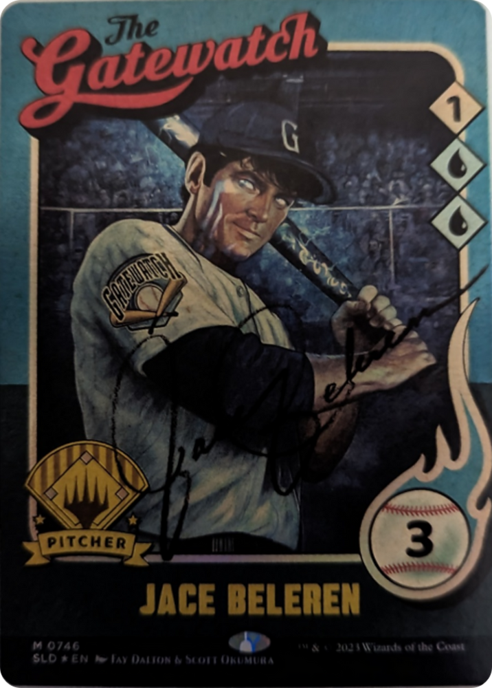 Jace Beleren (746) (Autographed) [Secret Lair Drop Series] 