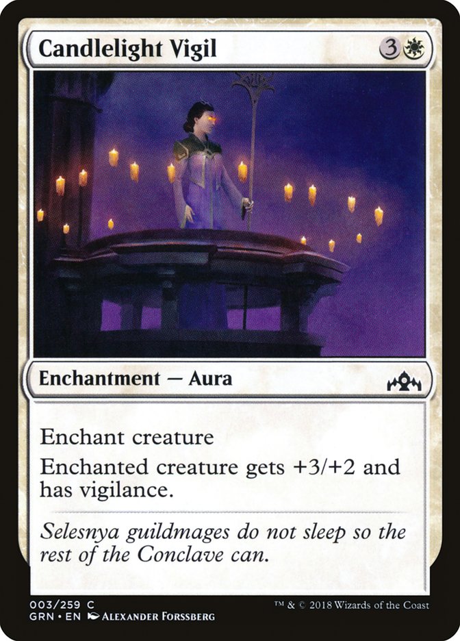 Candlelight Vigil [Guilds of Ravnica] 