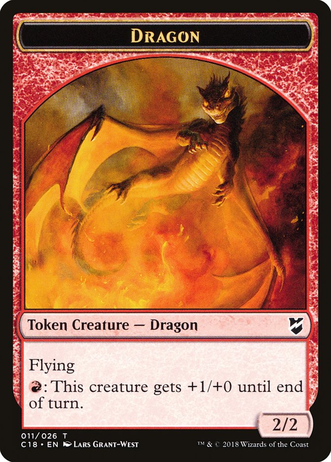 Dragon Egg // Dragon Double-Sided Token [Order 2018 Tokens] 