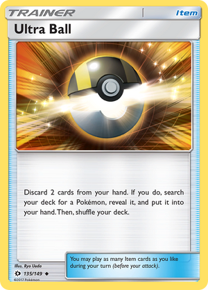 Ultra Ball (135/149) [Sun &amp; Moon: Base Set] 