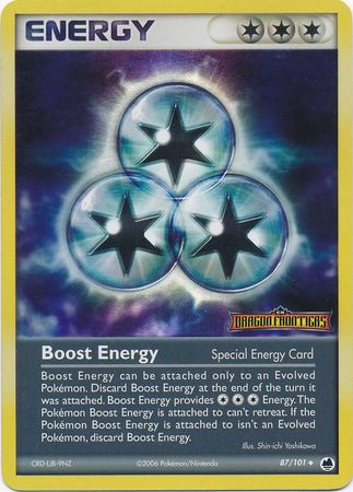 Boost Energy (87/101) (Stamped) [EX: Dragon Frontiers] 