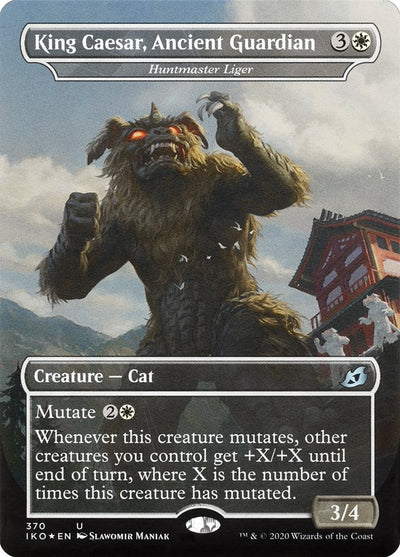 Huntmaster Liger - King Caesar, Ancient Guardian (Godzilla Series) [Ikoria: Lair of Behemoths] 