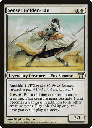 Sensei Golden-Tail [Champions of Kamigawa] 