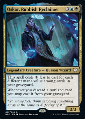 Oskar, Rubbish Reclaimer [Streets of New Capenna Commander] 