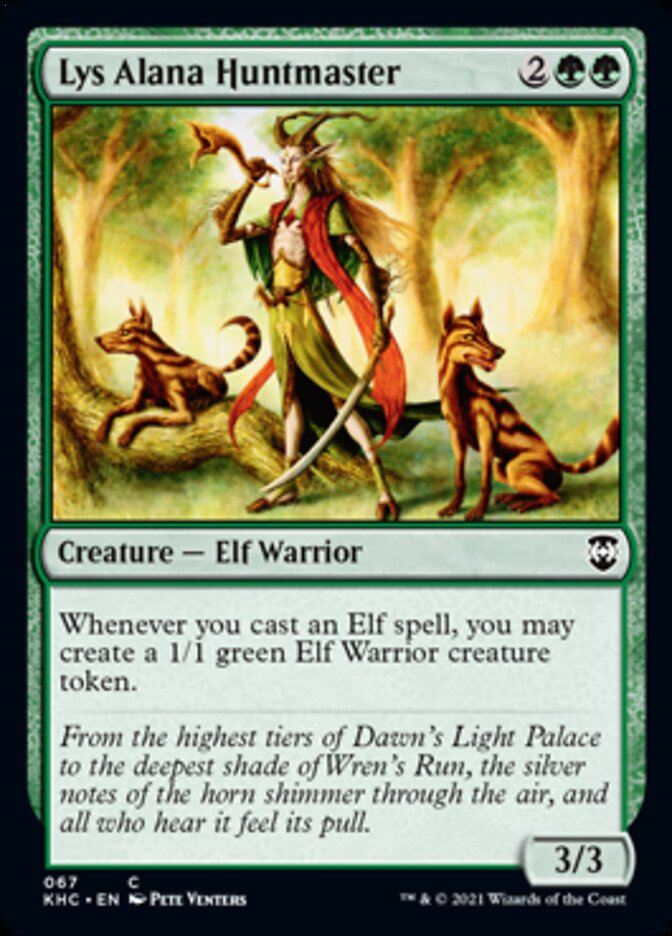 Lily Alana Huntmaster [Kaldheim Commander] 
