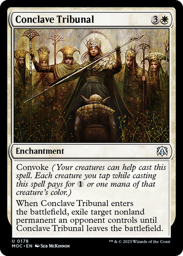 Conclave Tribunal [March of the Machine Commander] 