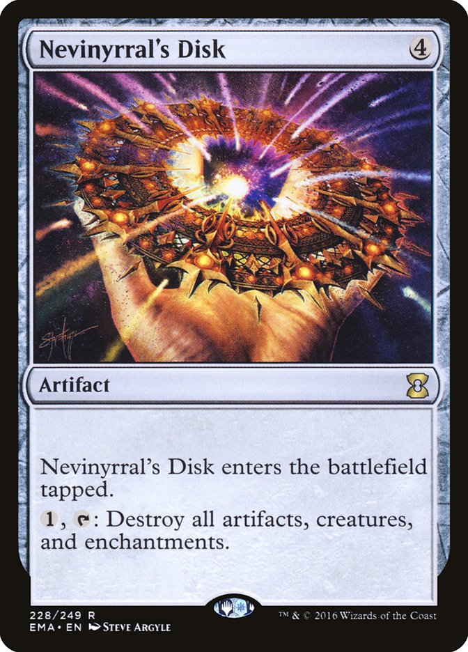 Nevinyrral's Disk [Eternal Masters] 