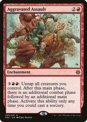 Aggravated Assault [Explorers of Ixalan] 