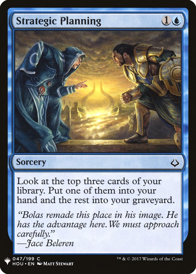 Strategic Planning [Mystery Booster] 