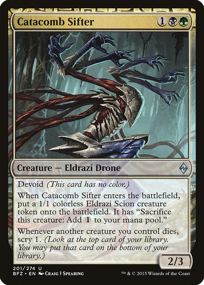 Catacomb Sifter [Battle for Zendikar] 