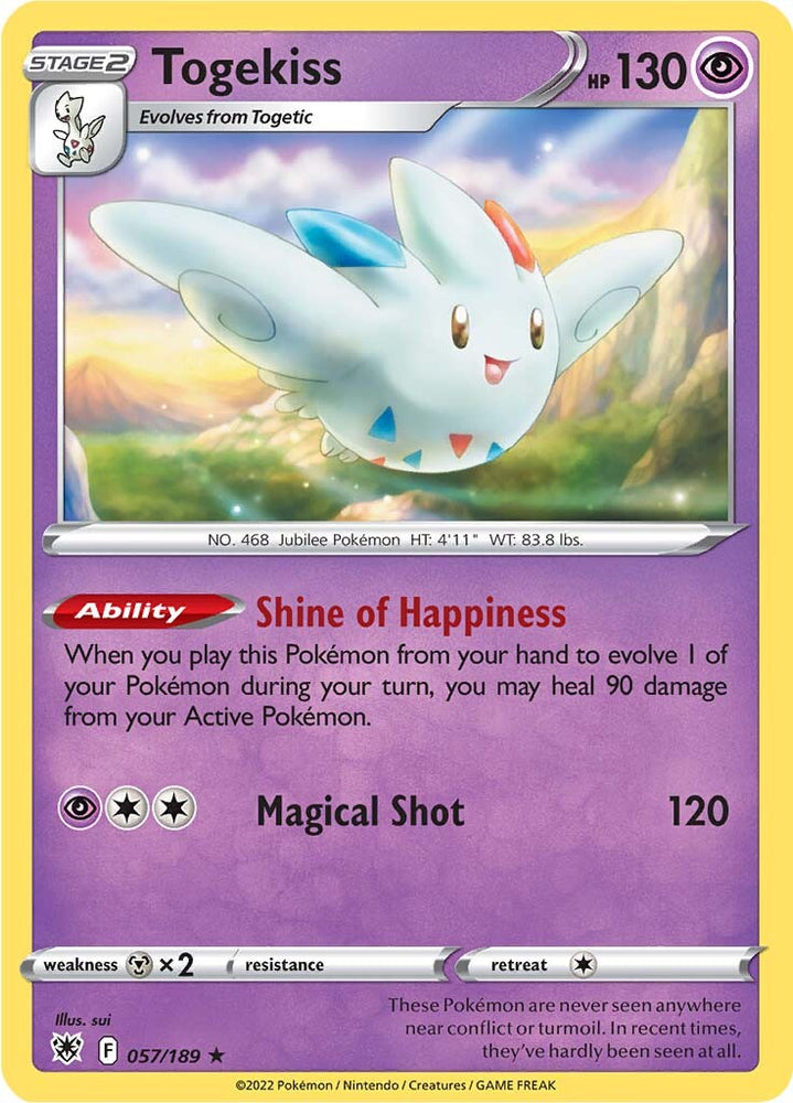 Togekiss (057/189) [Sword &amp; Shield: Astral Radiance] 