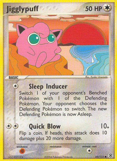 Jigglypuff (65/112) [EX: FireRed & LeafGreen]