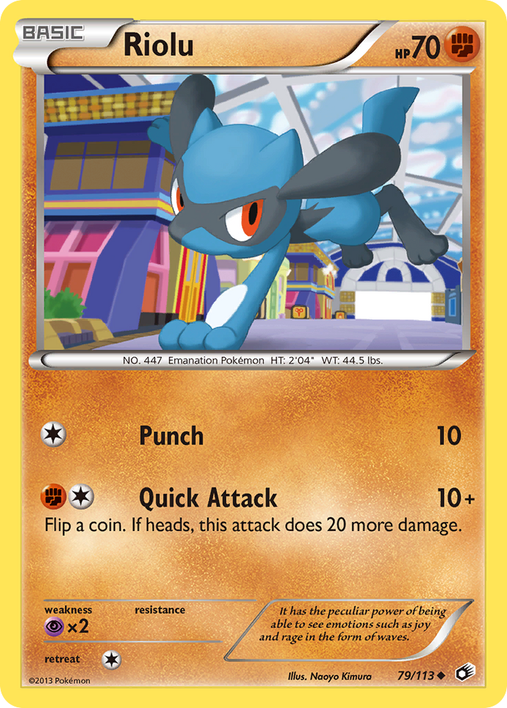 Riolu (79/113) [Black &amp; White: Legendary Treasures] 