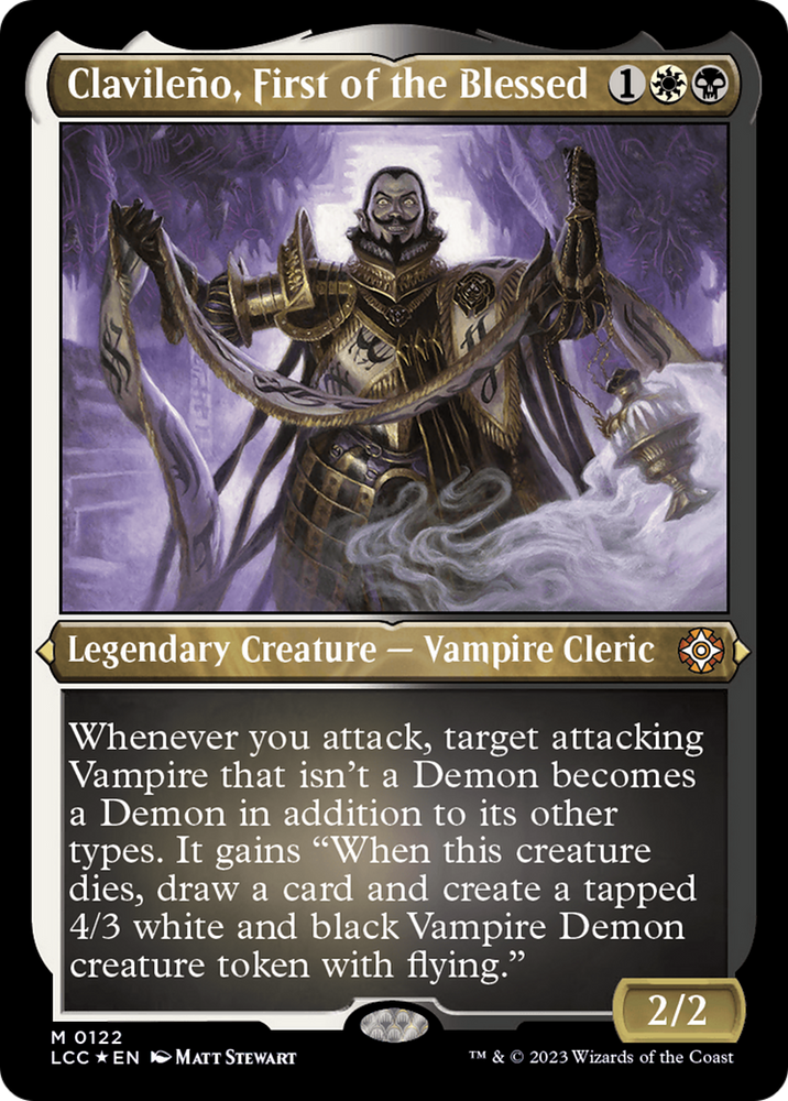 Clavileno, First of the Blessed (Display Commander) [The Lost Caverns of Ixalan Commander] 