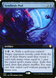 Synthesis Pod (Extended Art) [Phyrexia: All Will Be One Commander] 