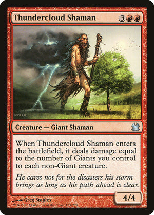 Thundercloud Shaman [Modern Masters] 