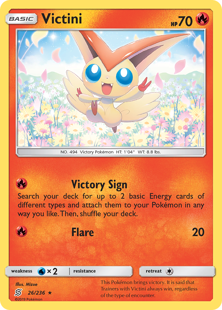 Victini (26/236) [Sun & Moon: Unified Minds]