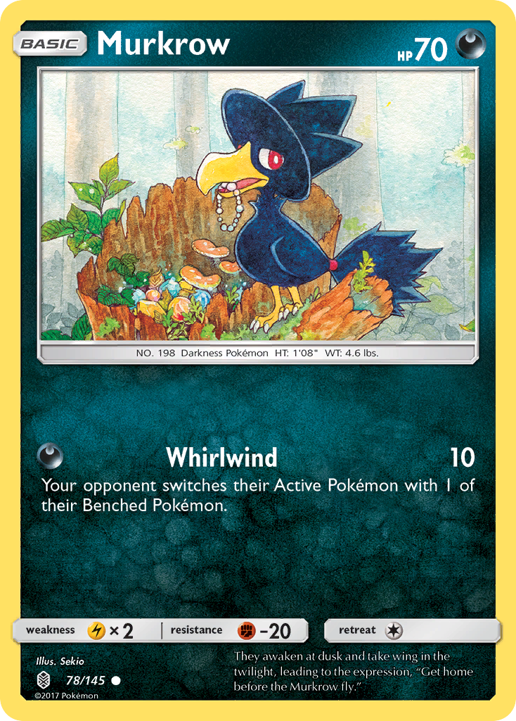 Murkrow (78/145) [Sun & Moon: Guardians Rising] 