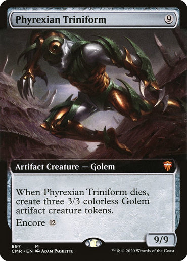 Phyrexian Triniform (Extended Art) [Commander Legends] 