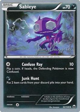 Sableye (62/108) (Darkrai Deck - Jason Klaczynski) [World Championships 2013] 