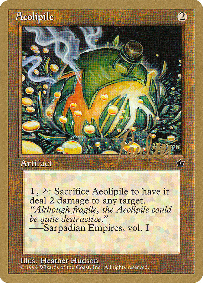 Aeolipile (Preston Poulter) [Pro Tour Collector Set] 