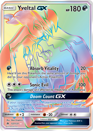 Yveltal GX (137/131) [Sun &amp; Moon: Forbidden Light] 