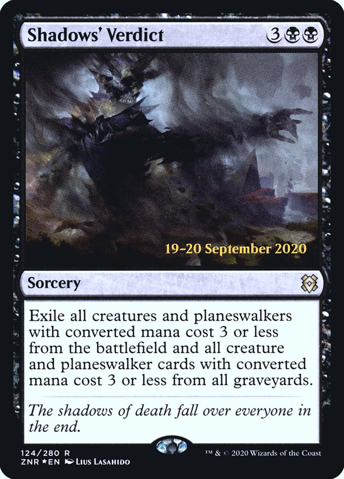 Shadows' Verdict [Zendikar Rising Prerelease Promos] 
