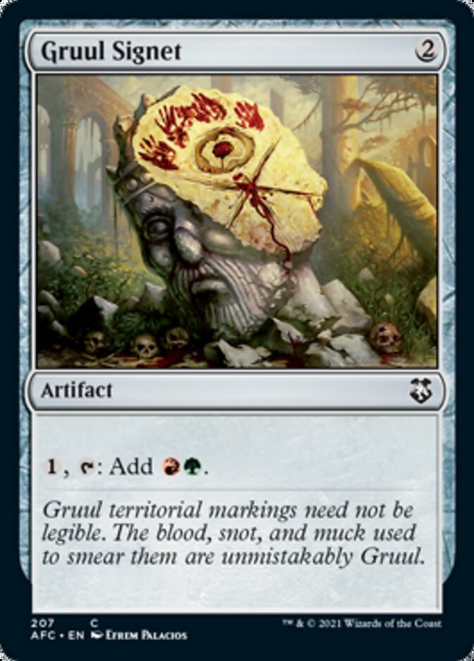 Gruul Signet [Dungeons &amp; Dragons: Adventures in the Forgotten Realms Commander] 