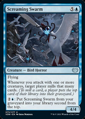 Screaming Swarm [Innistrad: Crimson Vow] 