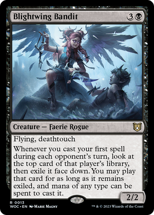 Blightwing Bandit [Wilds of Eldraine Commander] 